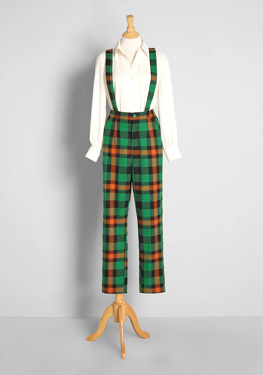 Isnyt x Collectif Never Mad, Always Plaid Pants - Olabens