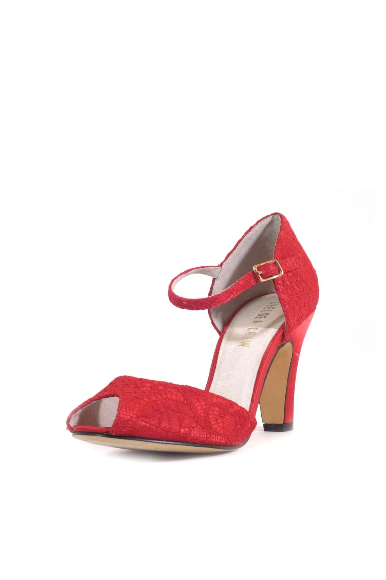 Lulu Lace Heels - Olabens