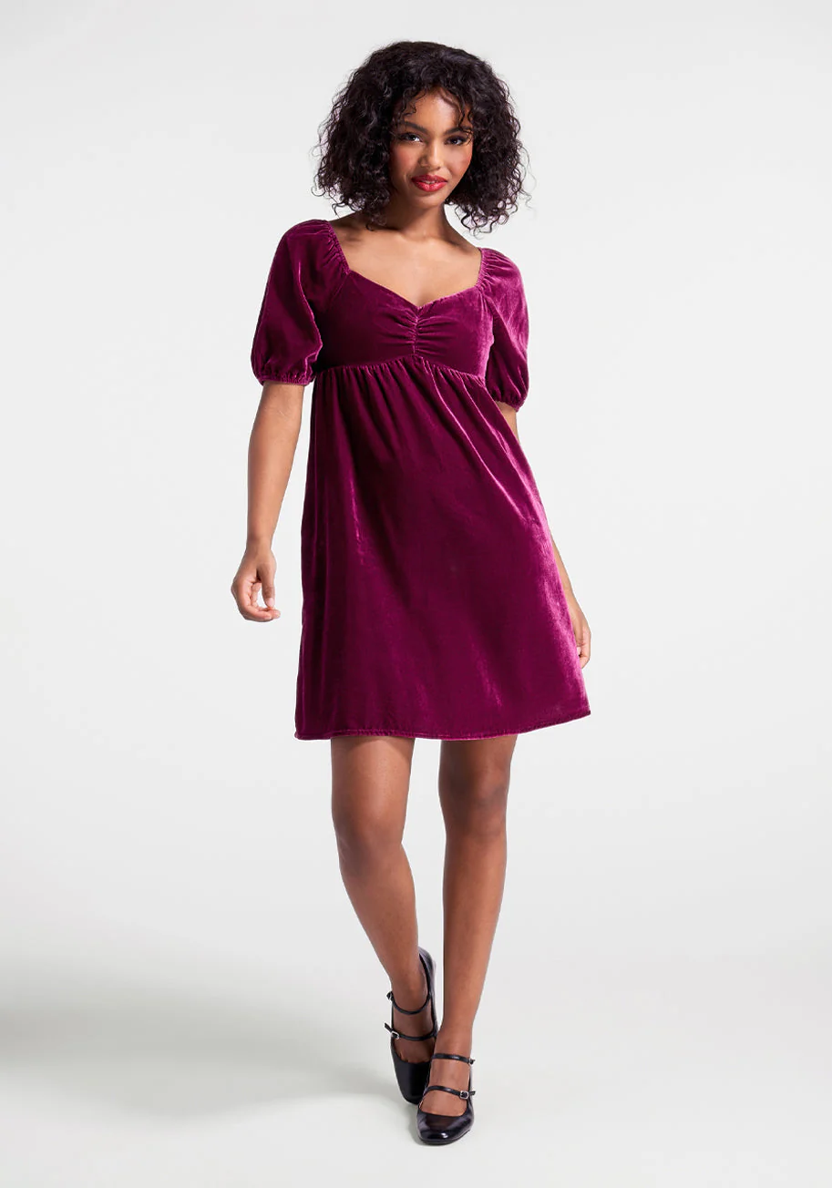 Who's My Sweetheart? Babydoll Dress - Olabens