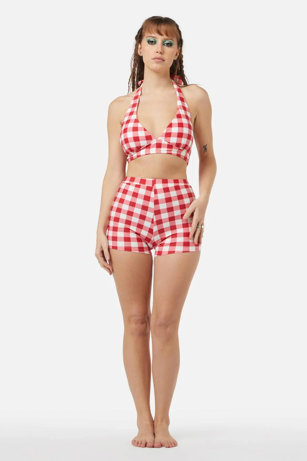 Jam Gingham Bikini Top - Olabens