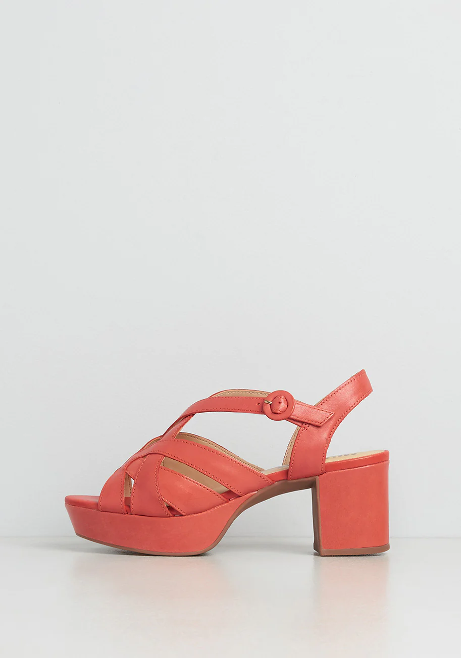 Through the Motions Platform Heel - Olabens