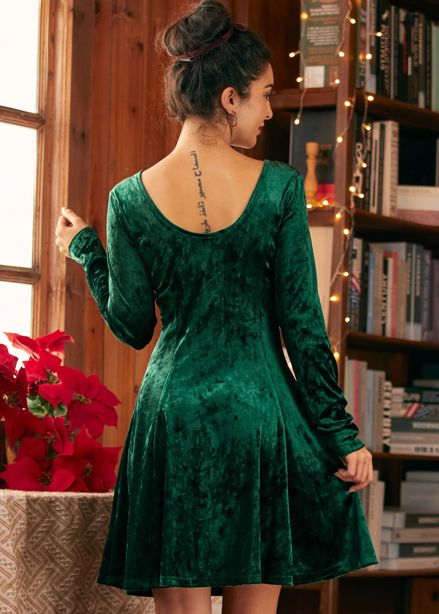 Retro Radiance Fit & Flare Dress - Olabens