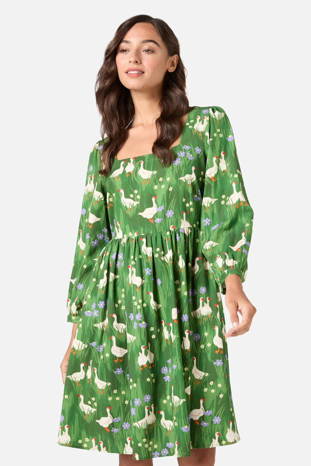 Lucy Goosey Smock Dress - Olabens