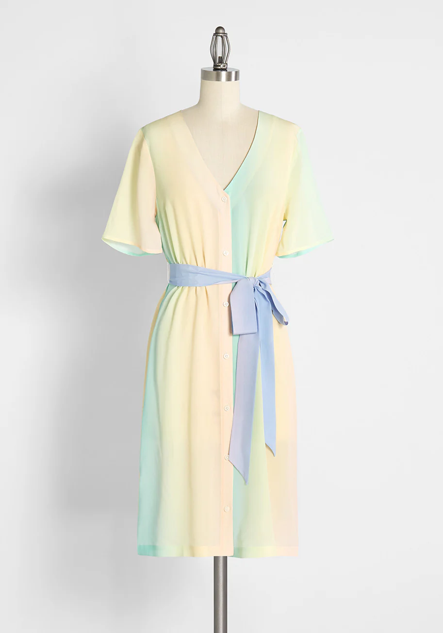 Lasso Around My Heart Silk Dress - Olabens