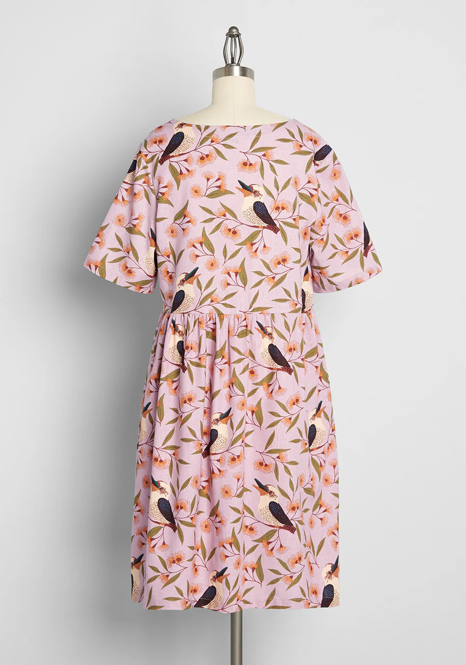 Take Me To Perch Smock Dress - Olabens