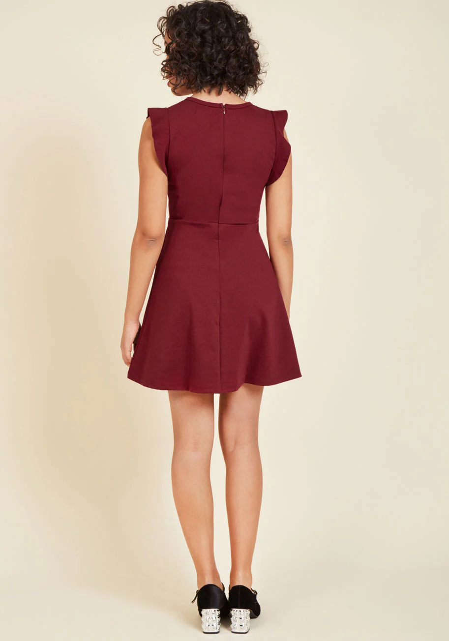 Fireside Bachata A-Line Dress - Olabens