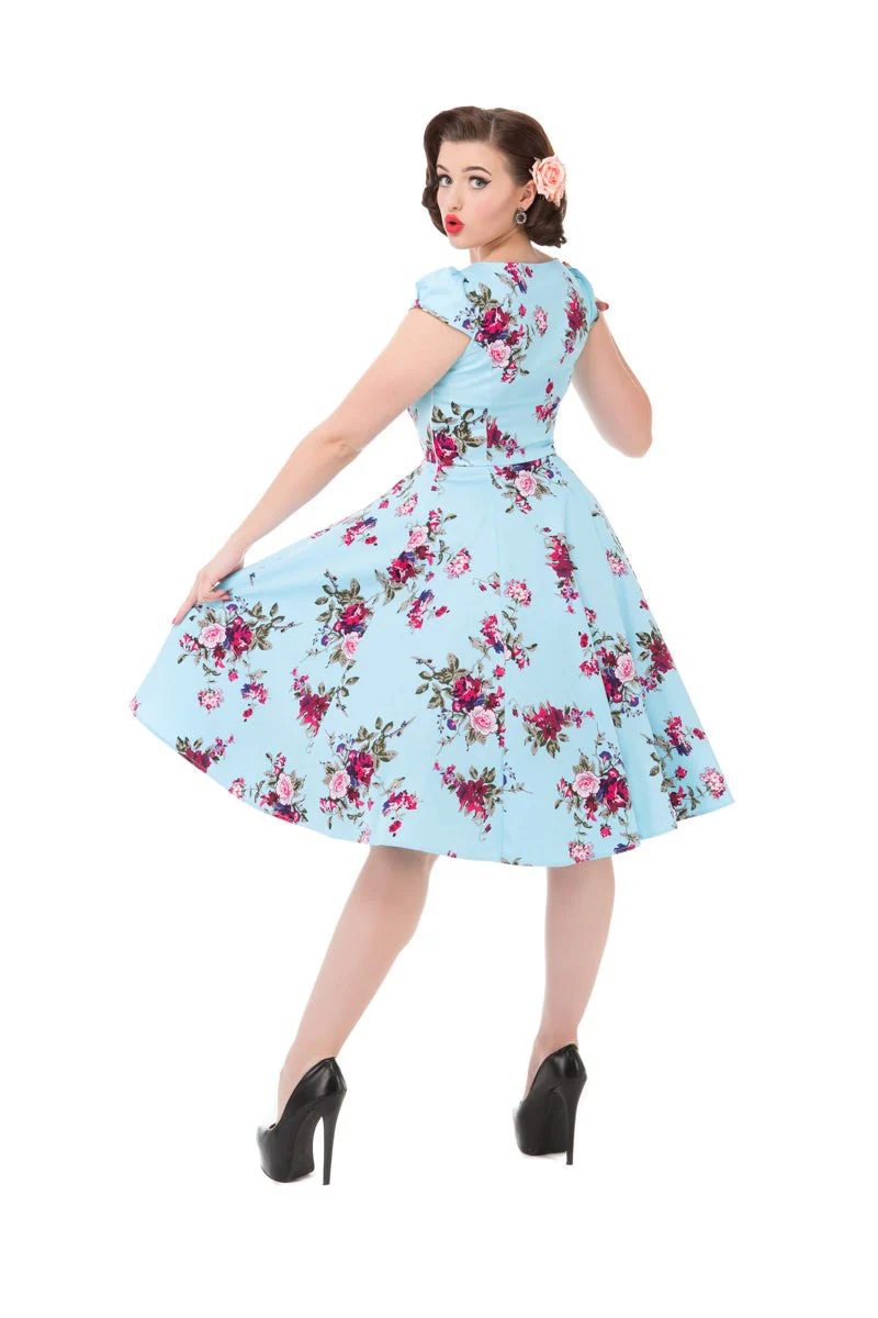 Blue Royal Ballet Swing Dress - Olabens