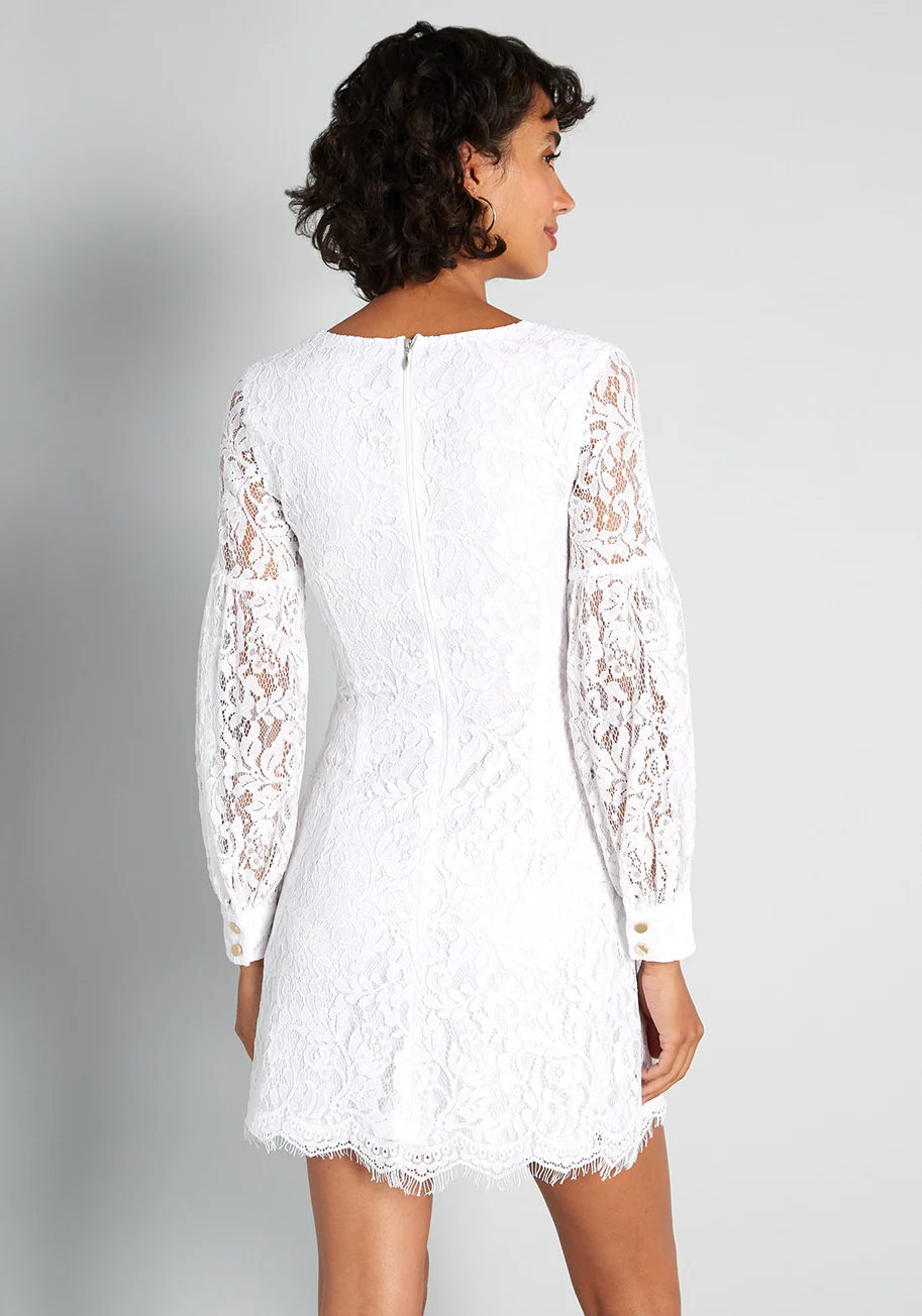 For Love and Lace Mini Dress - Olabens