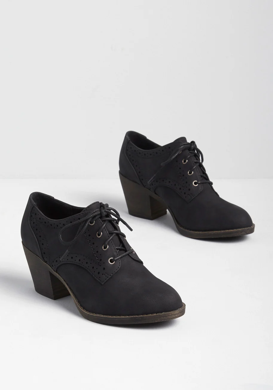 Keep Up With Me Lace-Up Bootie - Olabens