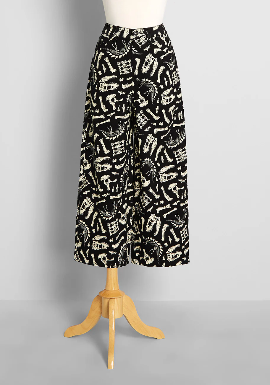 Anything Is Foss-ible Wide-Leg Pants - Olabens