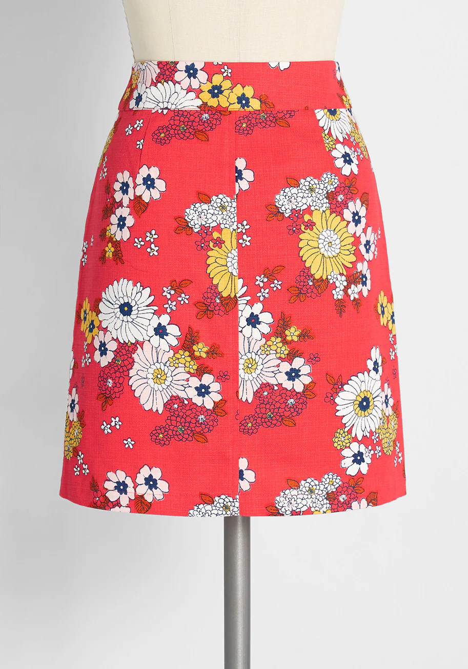 Sweet Daisy Jane Mini Skirt - Olabens