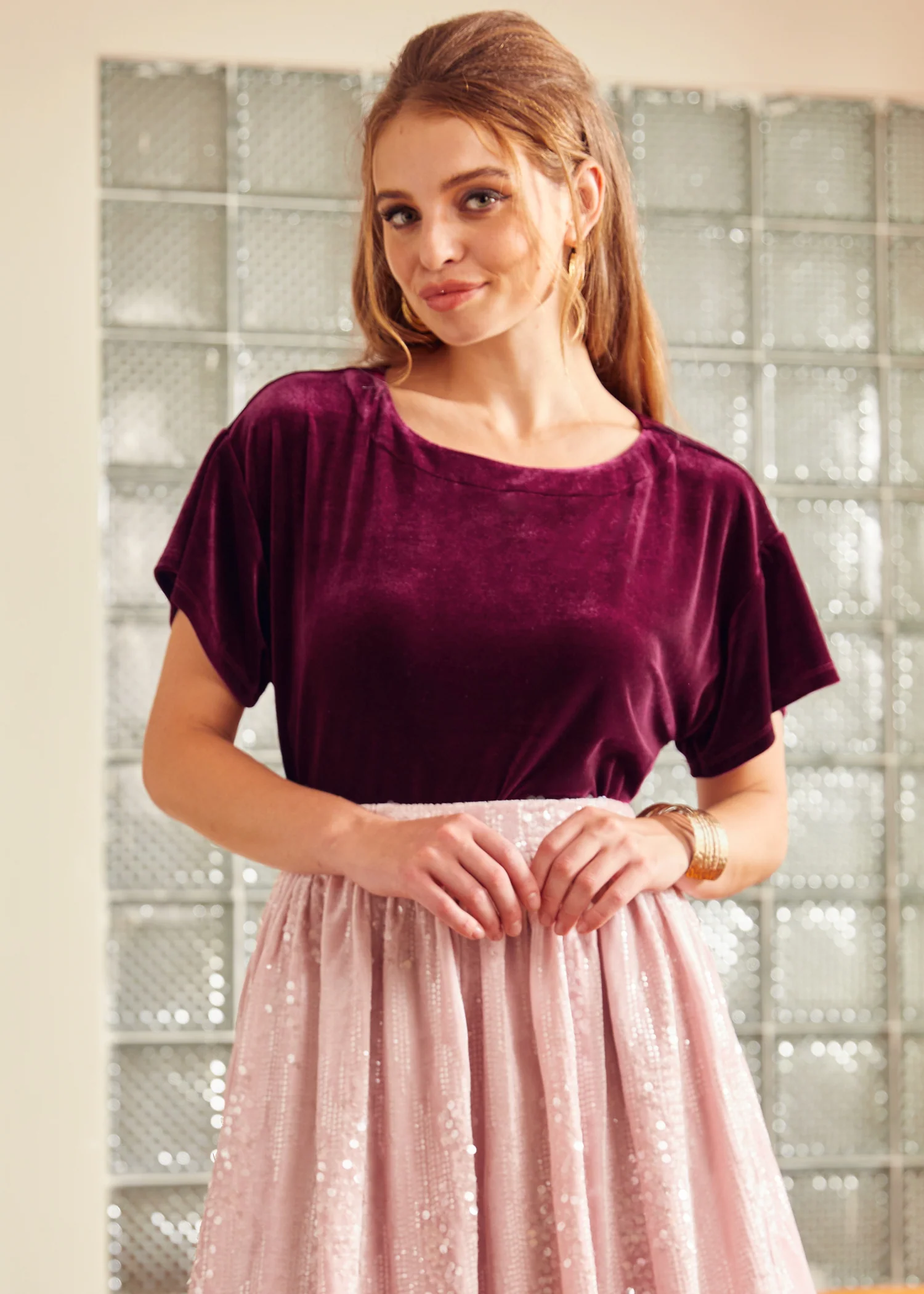 Past Perfections Boatneck Tunic Top - Olabens