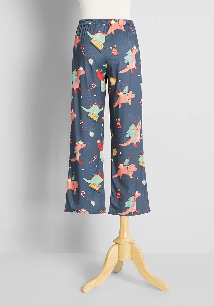Delightful Dino Delivery Pajama Pants - Olabens