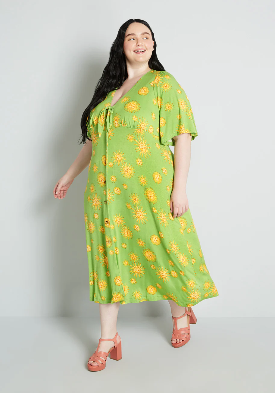 Weekend Brunch Wonder Midi Dress - Olabens