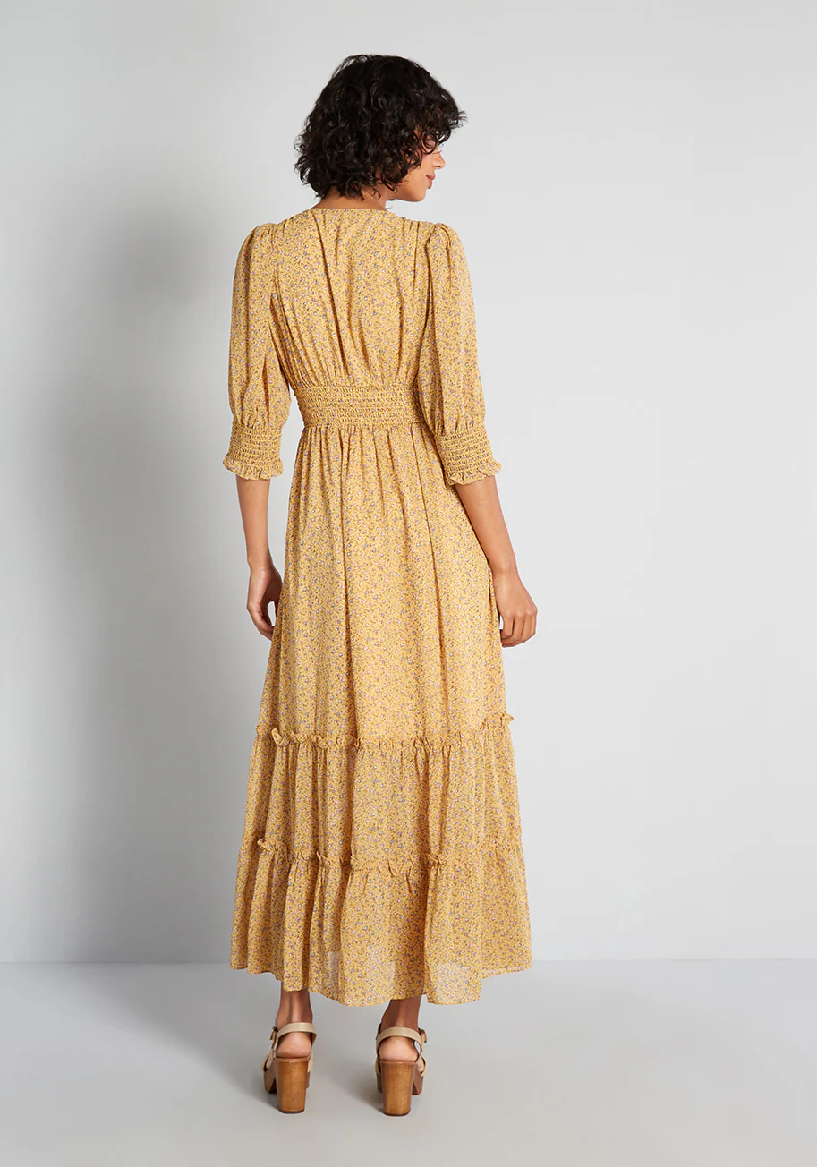 The Golden Hour Maxi Dress - Olabens