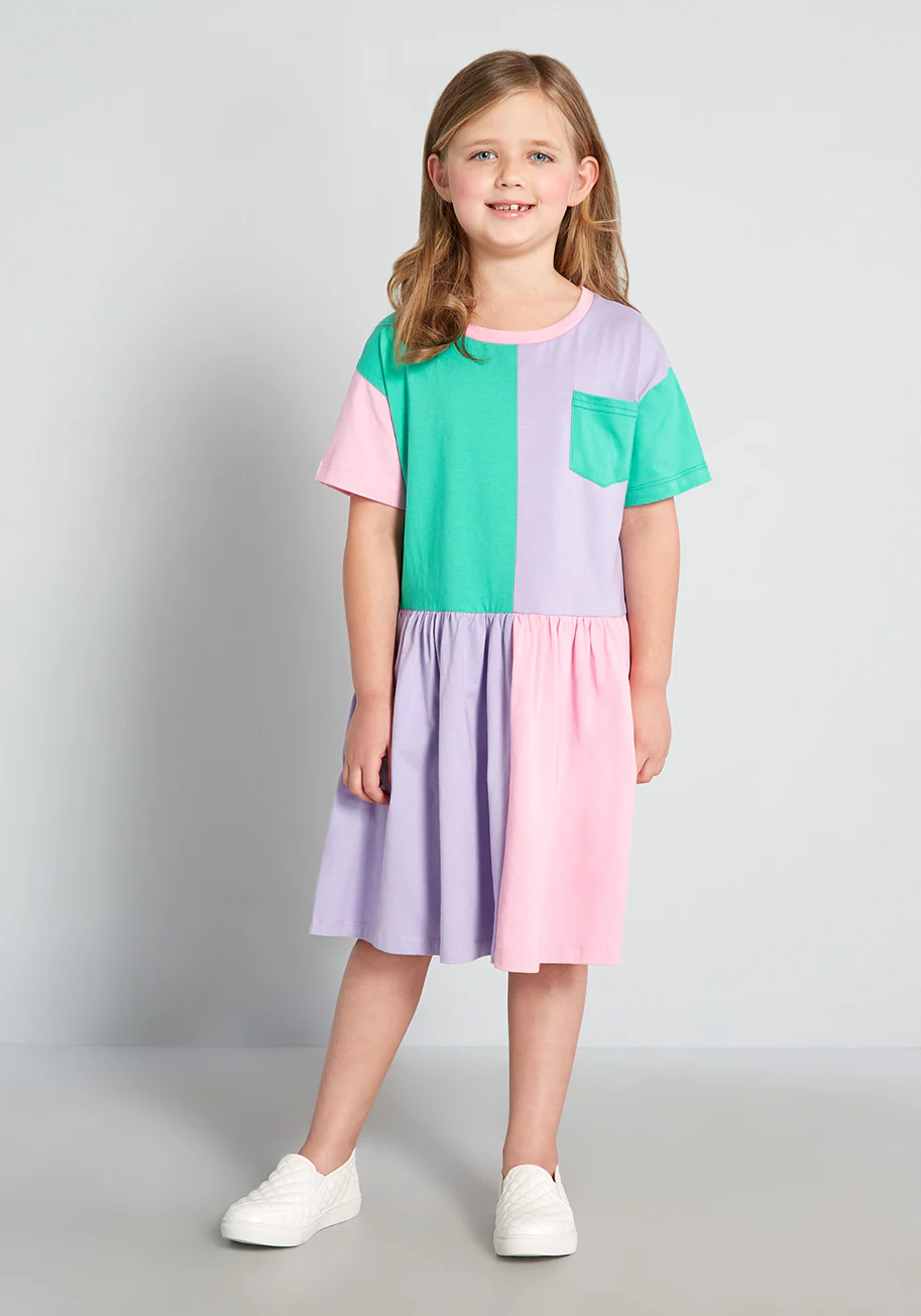 Kids New Kid on the Block Dress - Olabens