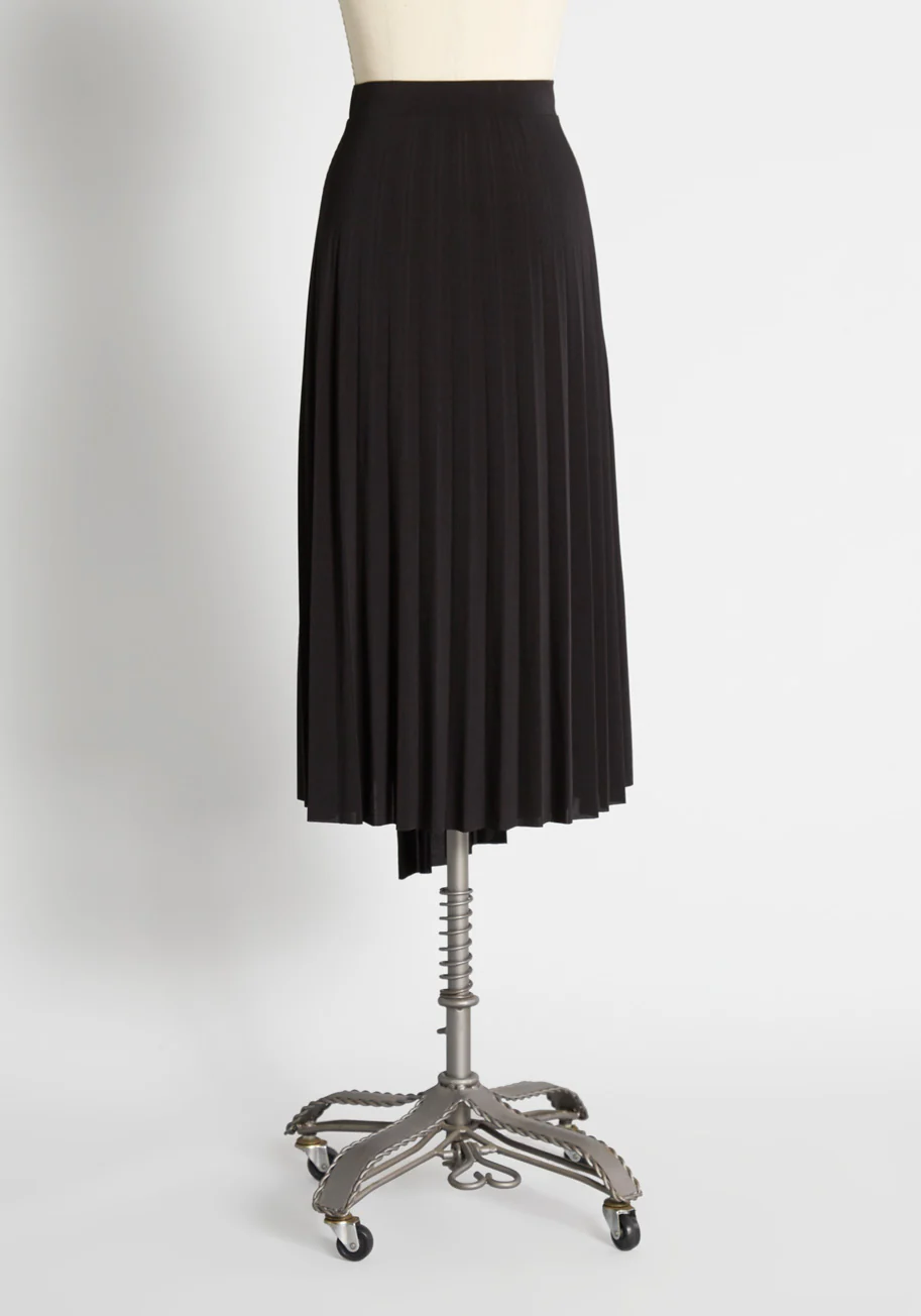 Uneven Perfection Midi Skirt - Olabens