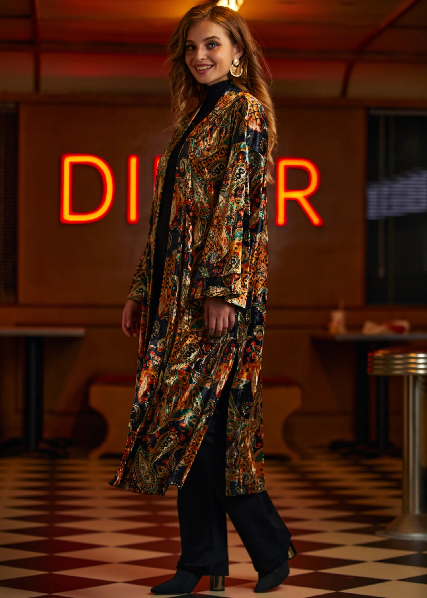 Old School Opulence Kimono - Olabens