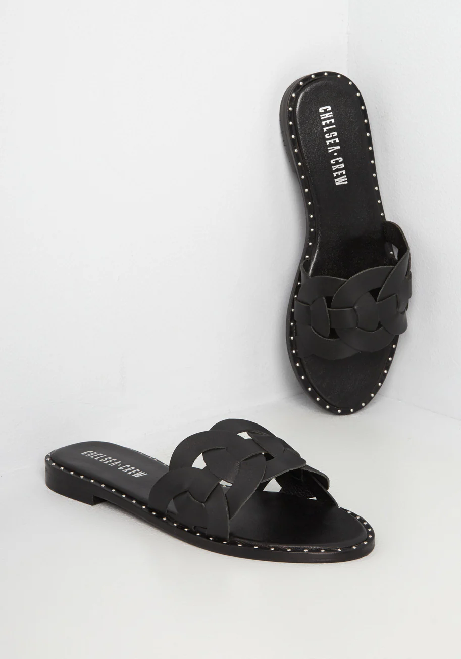 A Chic Summer to Remember Slide Sandal - Olabens