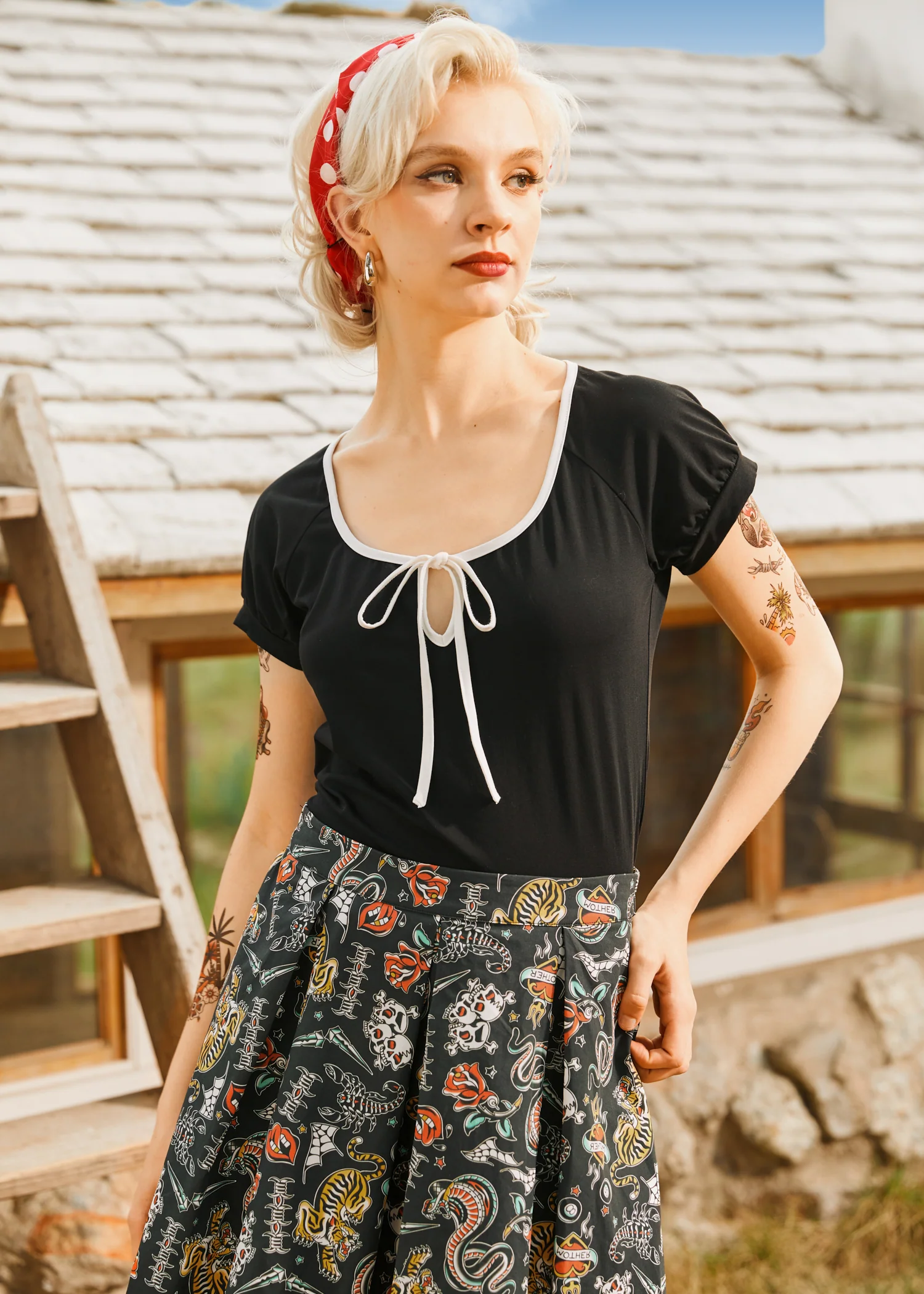 Bowtiful Moments Top - Olabens