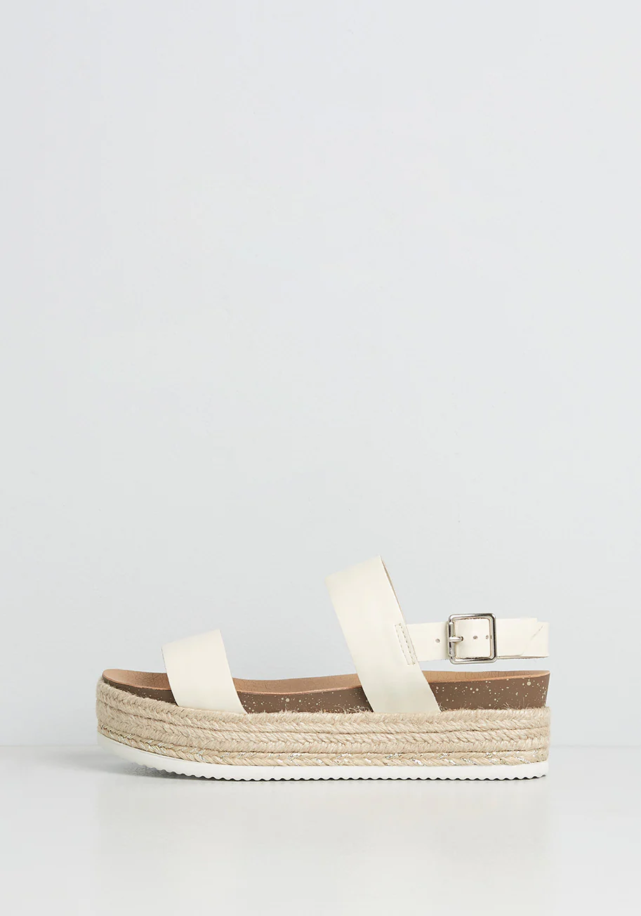 Sand and Sea, Please! Espadrille Sandal - Olabens