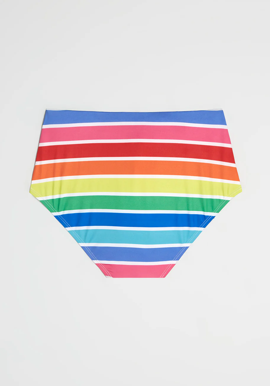 The JoJo High-Waisted Bikini Bottom - Olabens