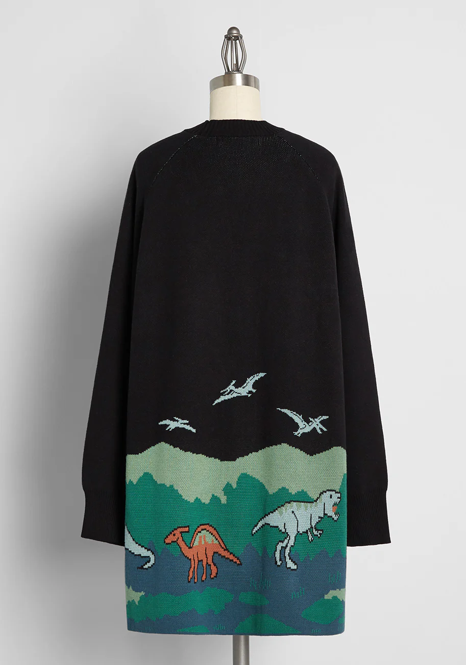When Dinosaurs Roamed Cardigan - Olabens