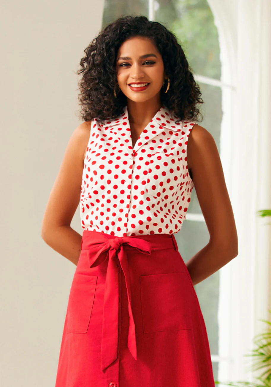 Spotlight Spark Sleeveless Shirt - Olabens