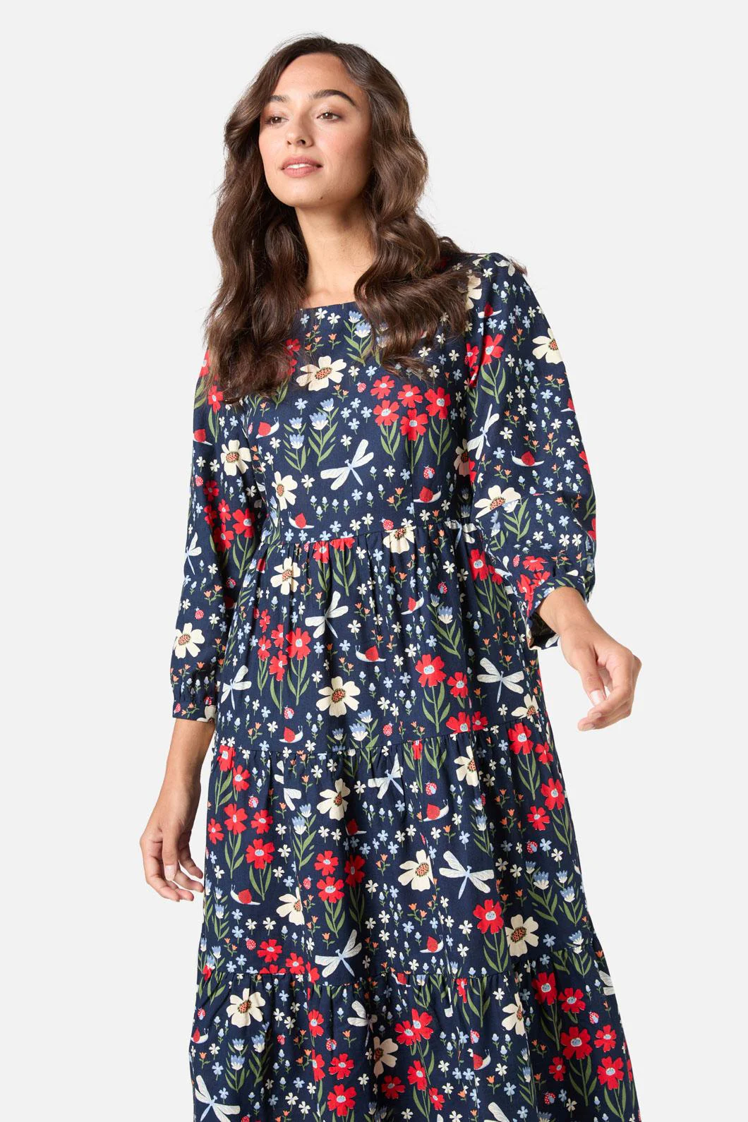 Garden Life Midi Dress - Olabens