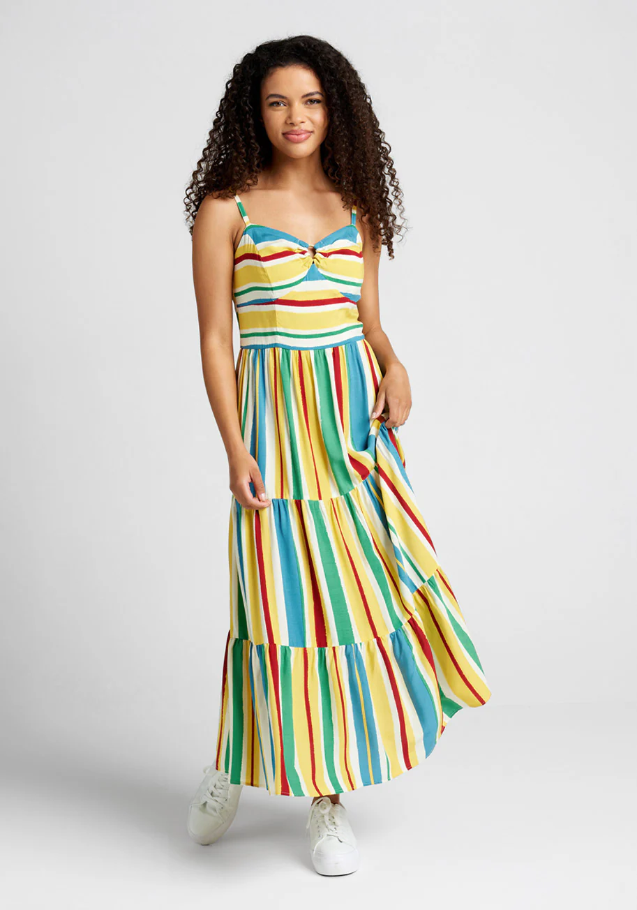Sunshine And Lollipops Maxi Dress - Olabens