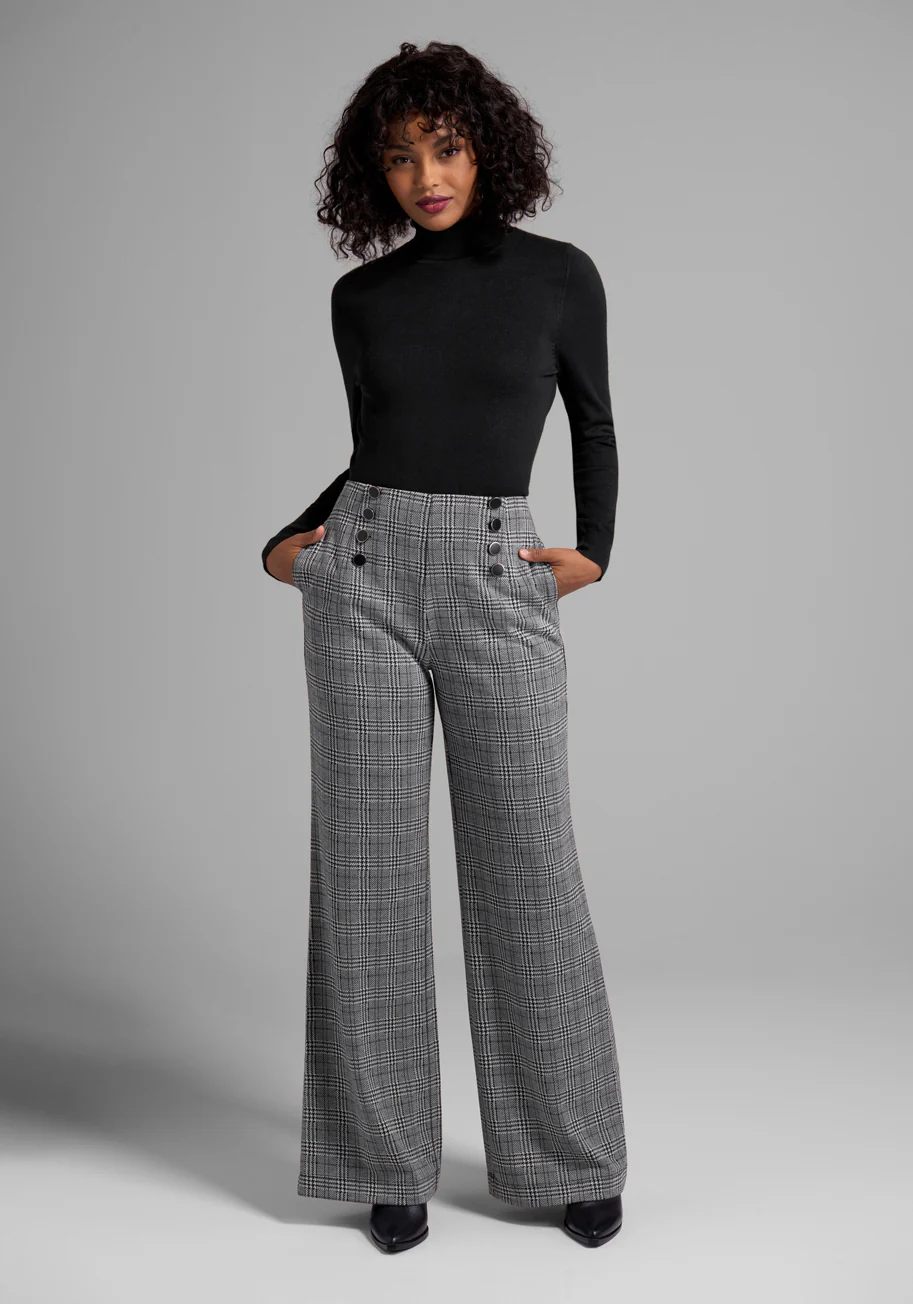 Nautical By Nature Wide-Leg Pants - Olabens