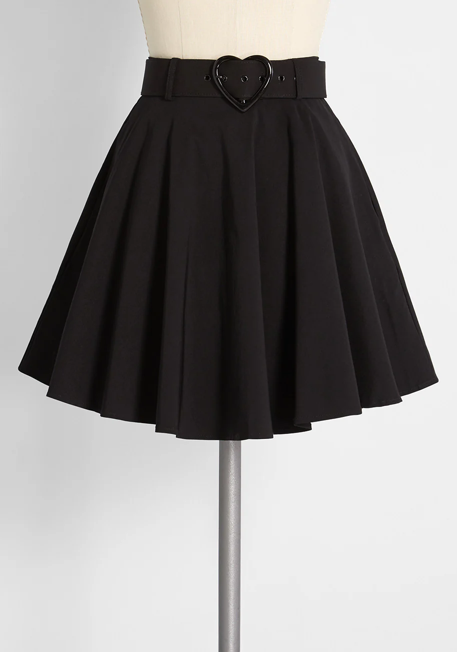For You To Adore Skater Skirt - Olabens