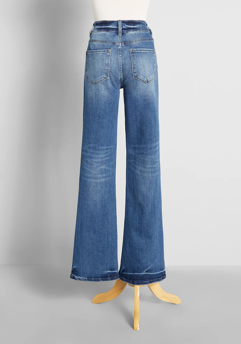 More Than Justified High-Rise Flared Jeans - Olabens