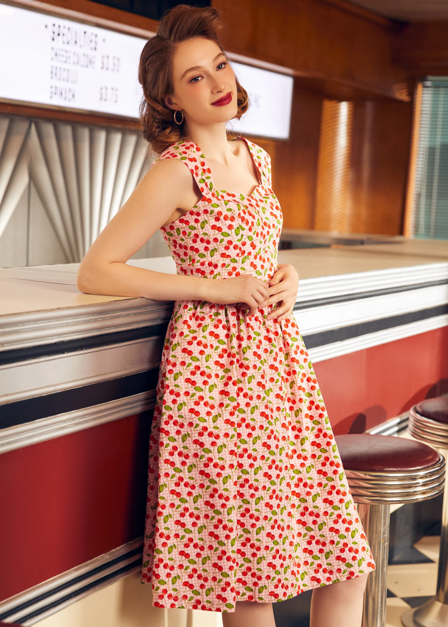 Enchanted Dawn Midi Dress - Olabens