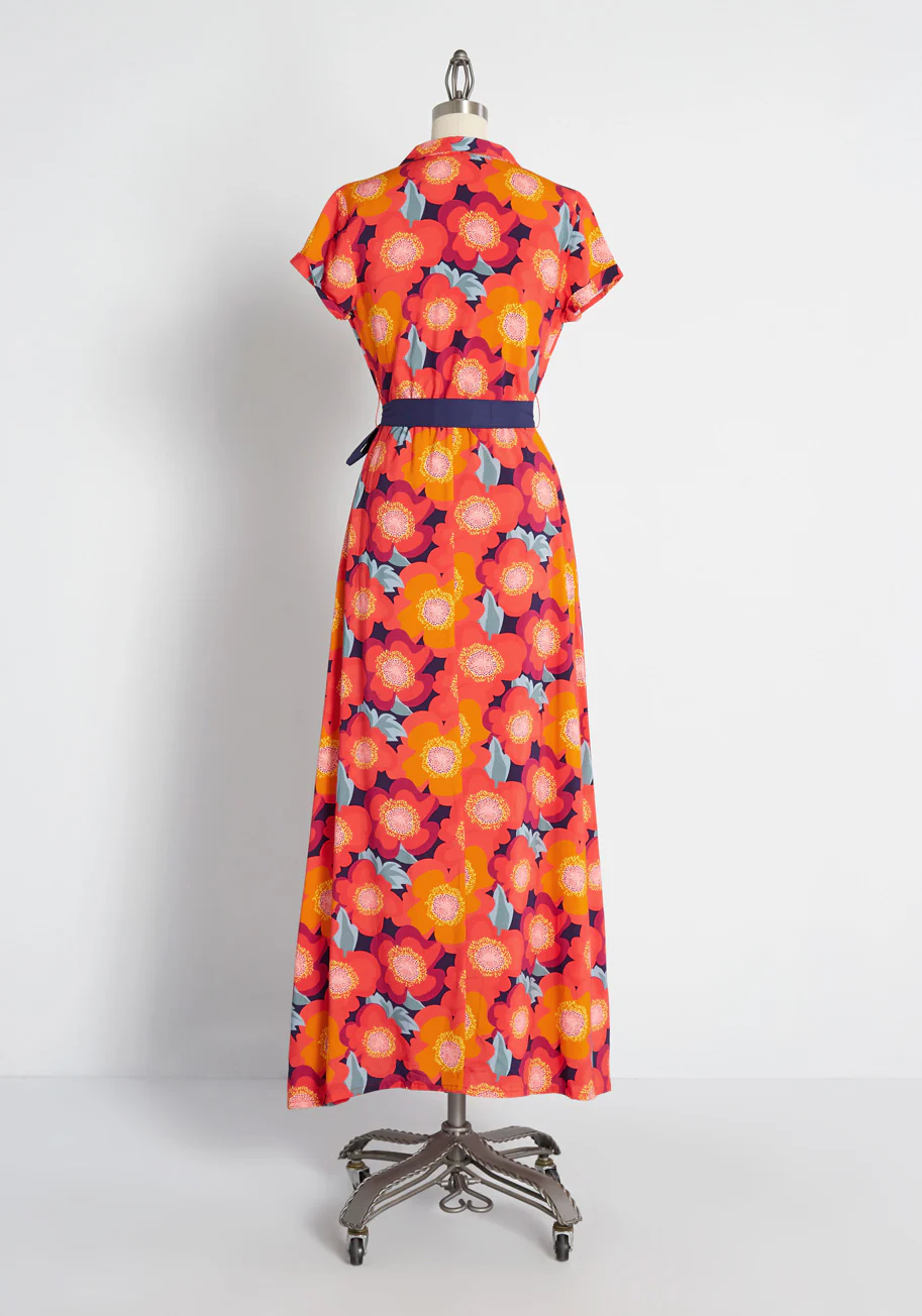 Incandescent Defense Maxi Dress - Olabens