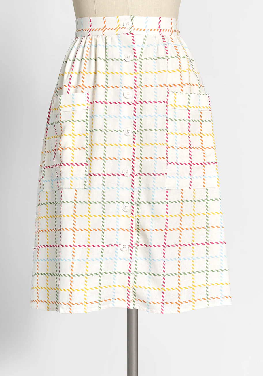 Creative Direction A-Line Skirt - Olabens