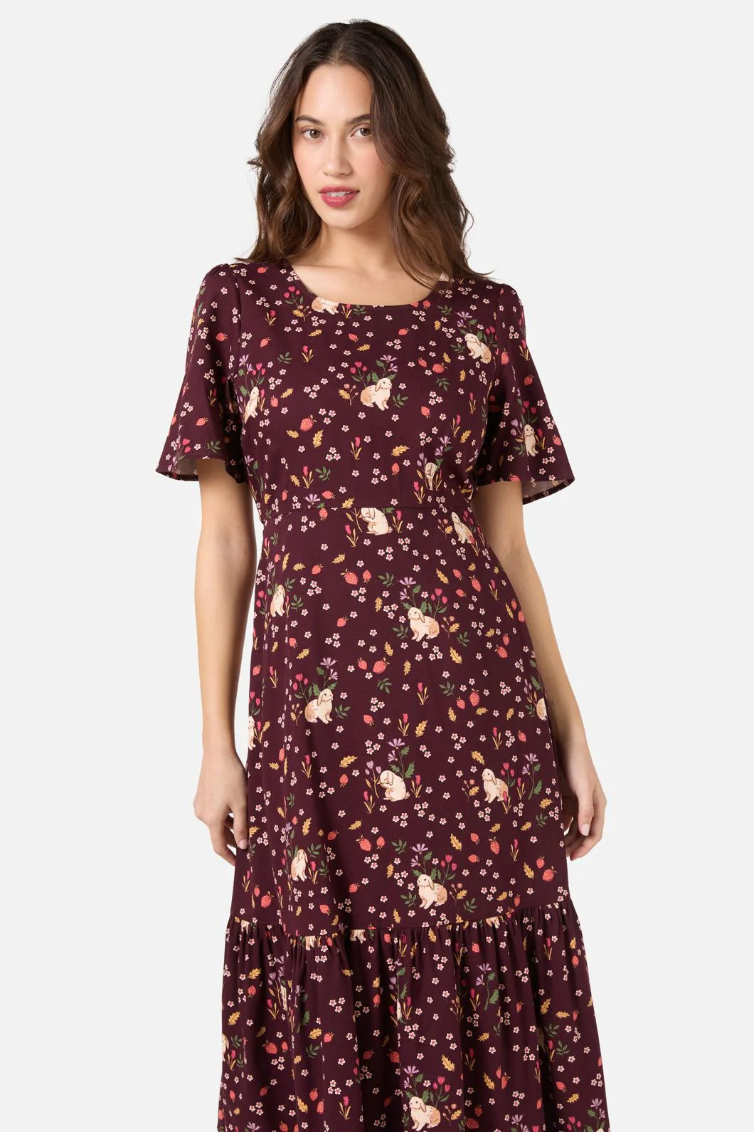 Coco Rabbit Midi Dress - Olabens