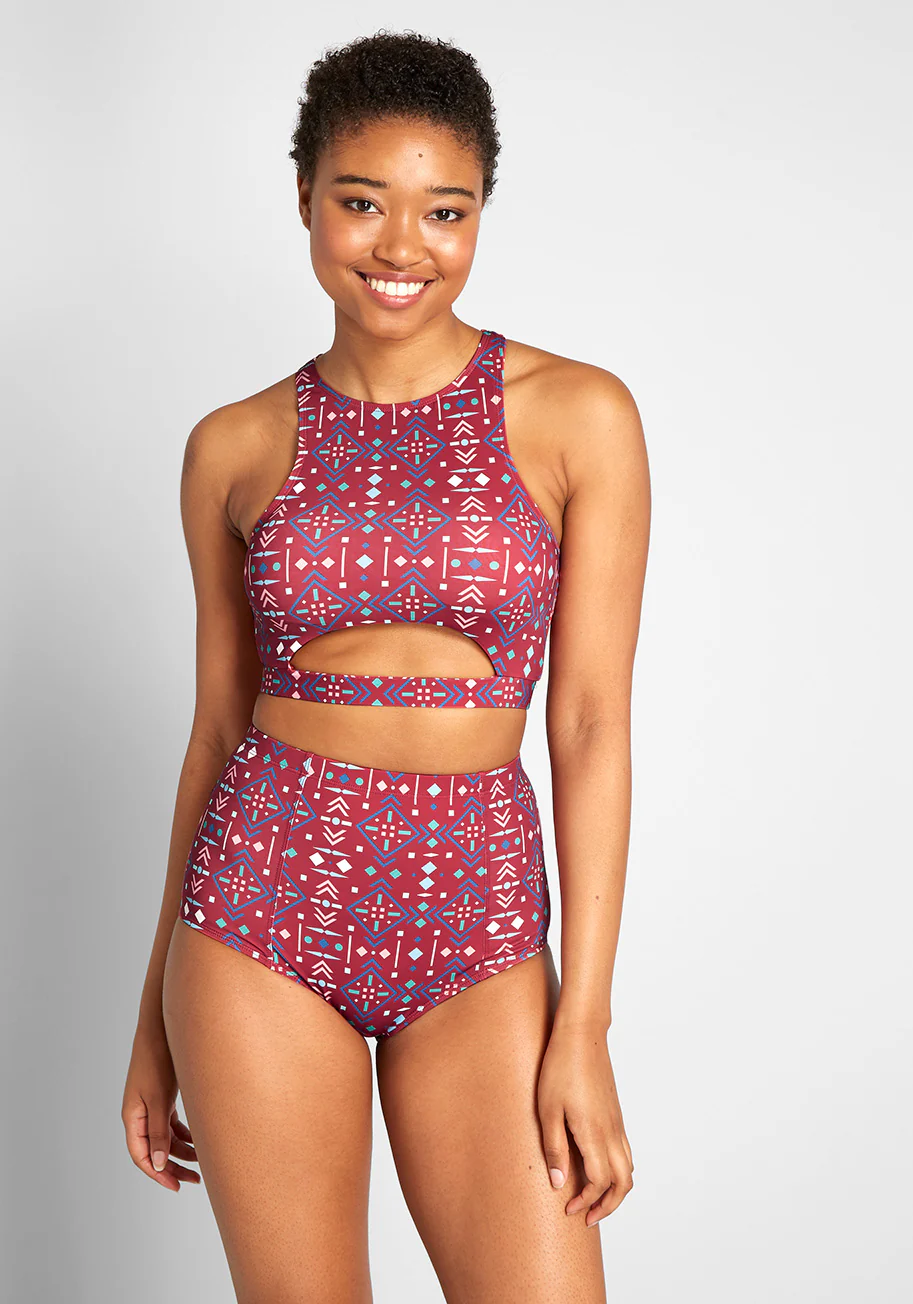 The Jessica High-Waisted Bikini Bottom - Olabens