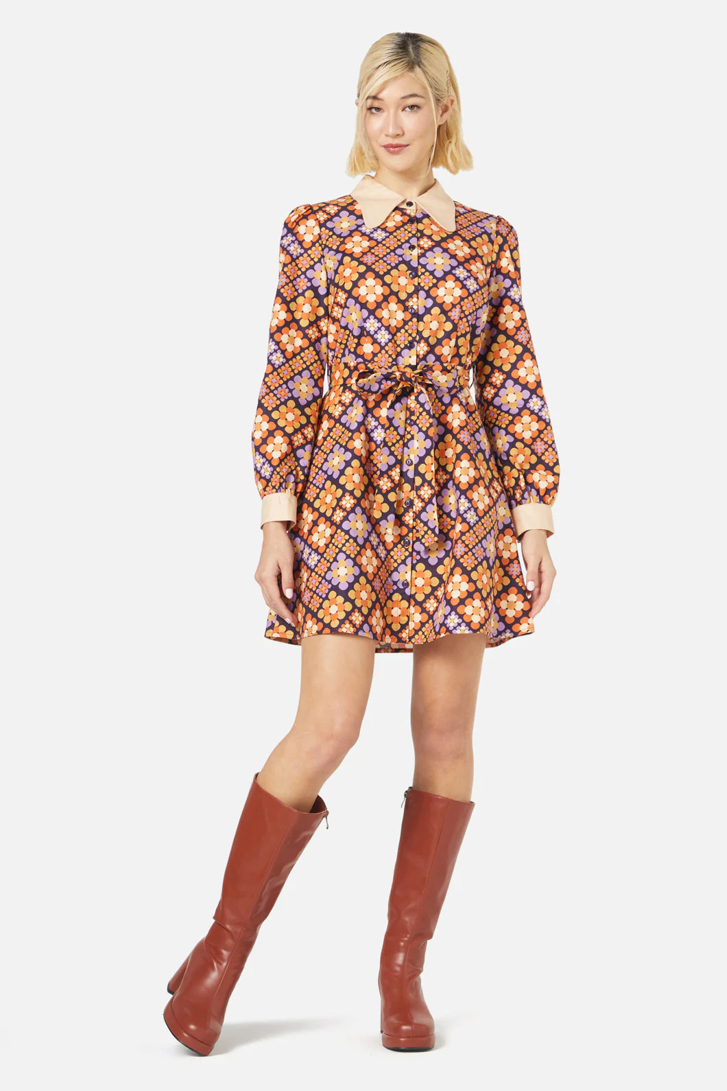 Peggy Shirt Dress - Olabens