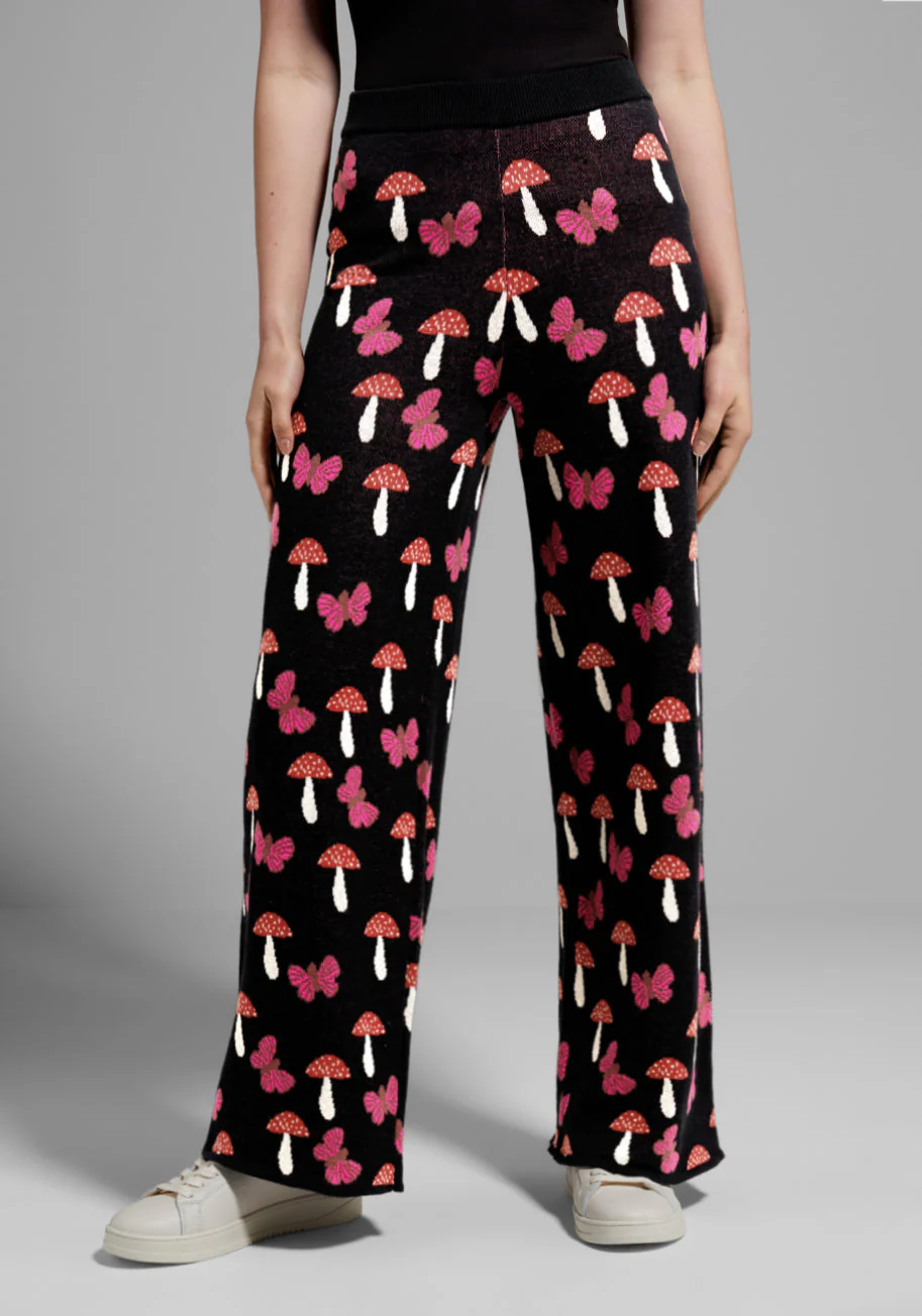 Comfortable In Nature Knit Pants - Olabens