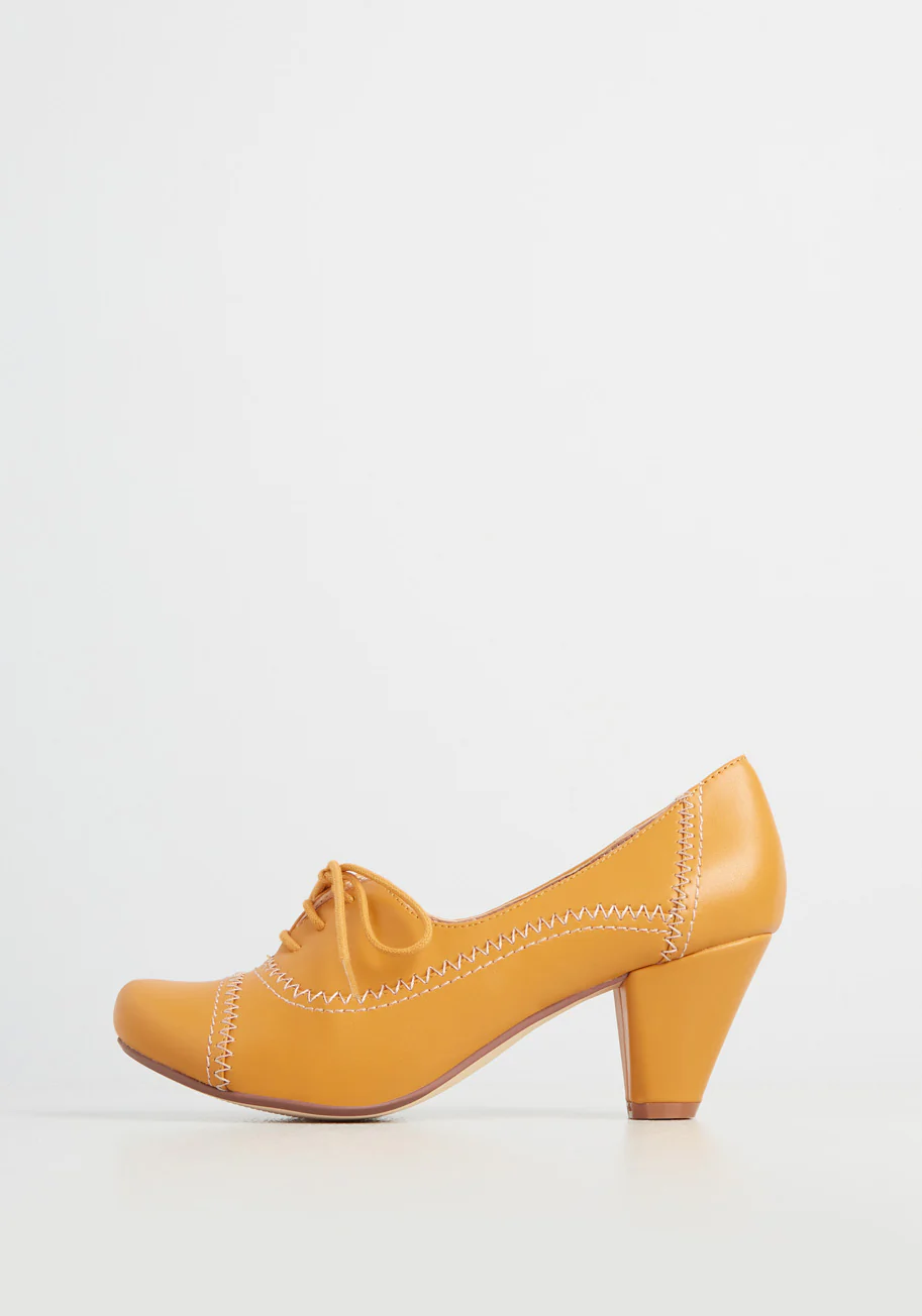 Sunshine Day Oxford Heel - Olabens