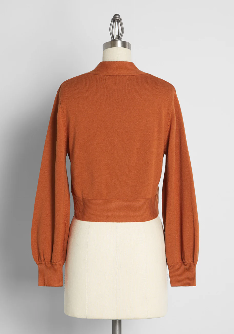 Meet Me at the Barre Wrap Cardigan - Olabens