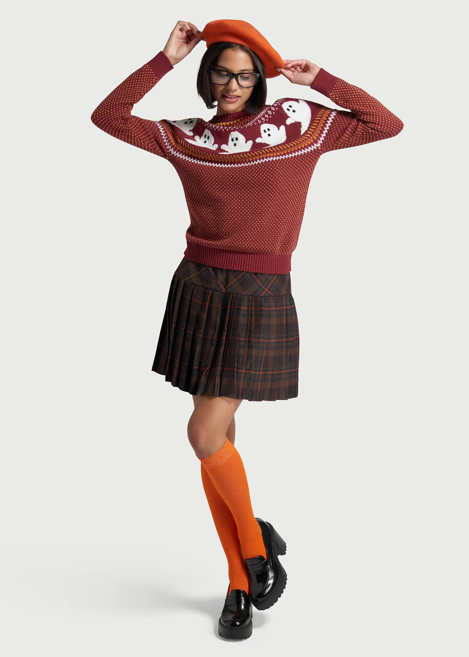 You've Been Ghosted Fair Isle Sweater - Olabens