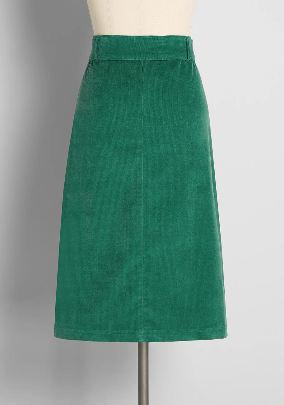 In Perfect Ac-Cord A-line Skirt - Olabens