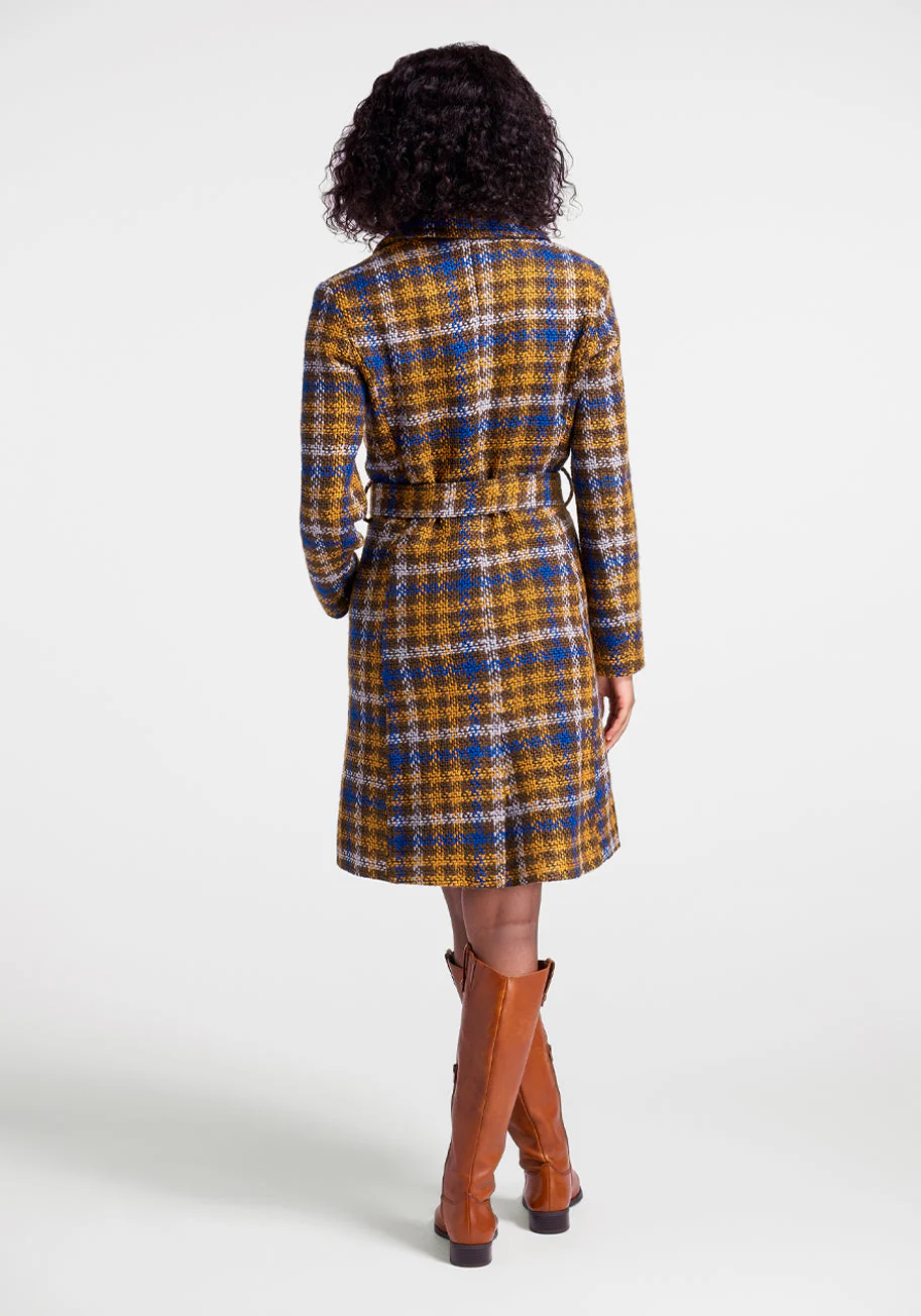 Assertive And Skirted Car Coat - Olabens