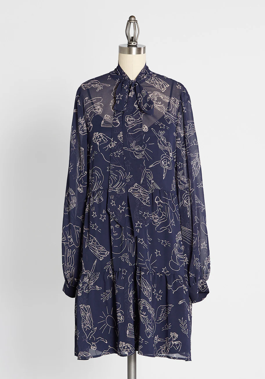 Glamour Goddess Mini Dress - Olabens