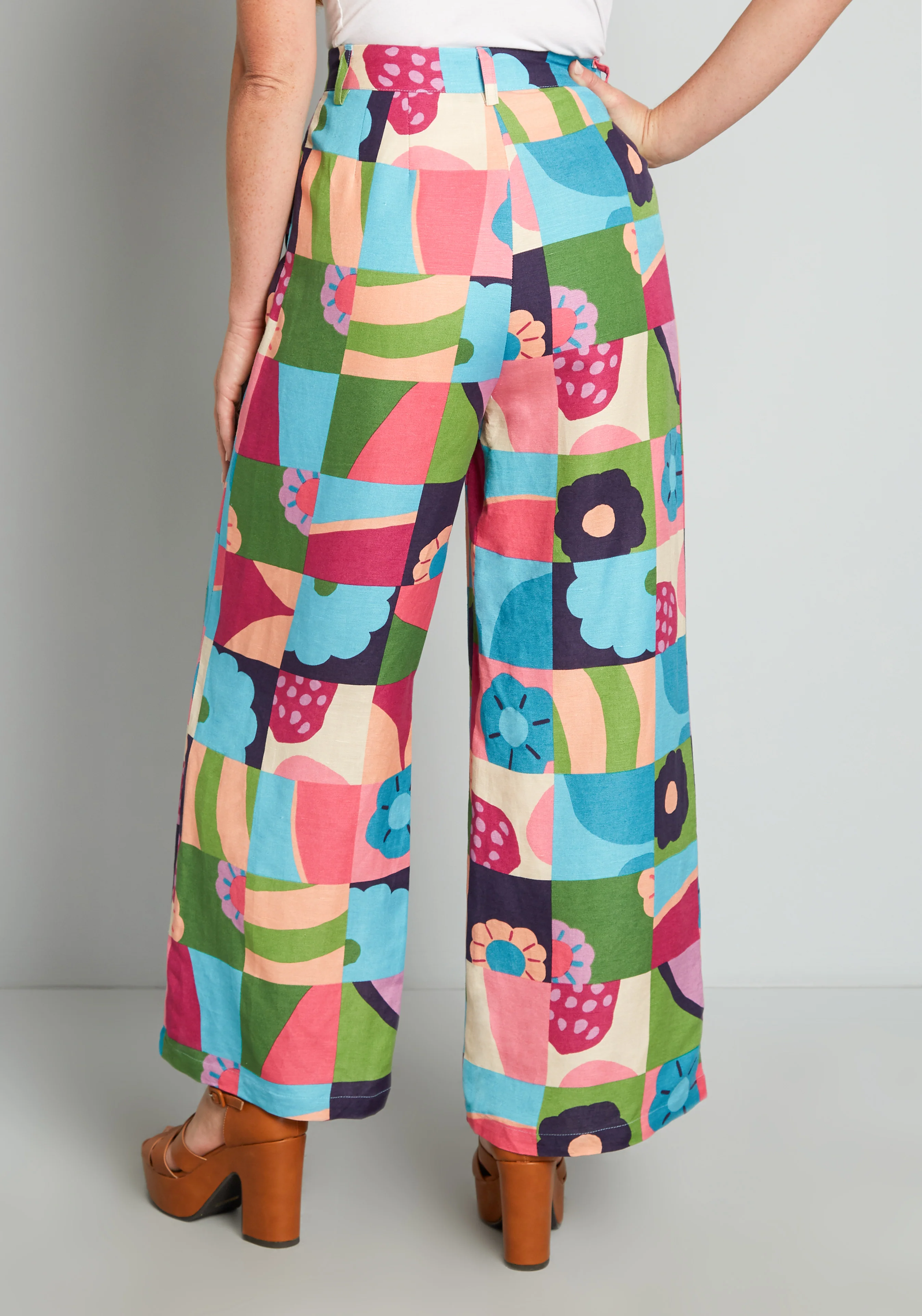 Patchwork Playground Pants - Olabens