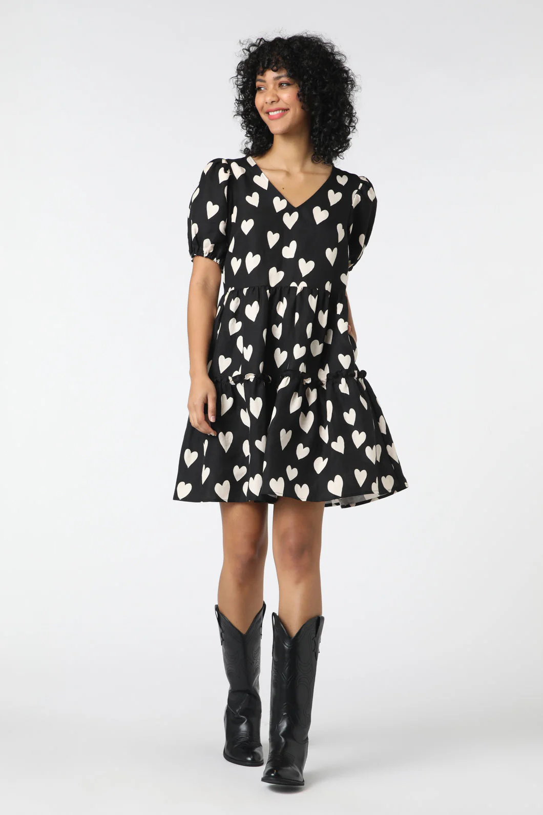 Love Hearts Mini Dress - Olabens