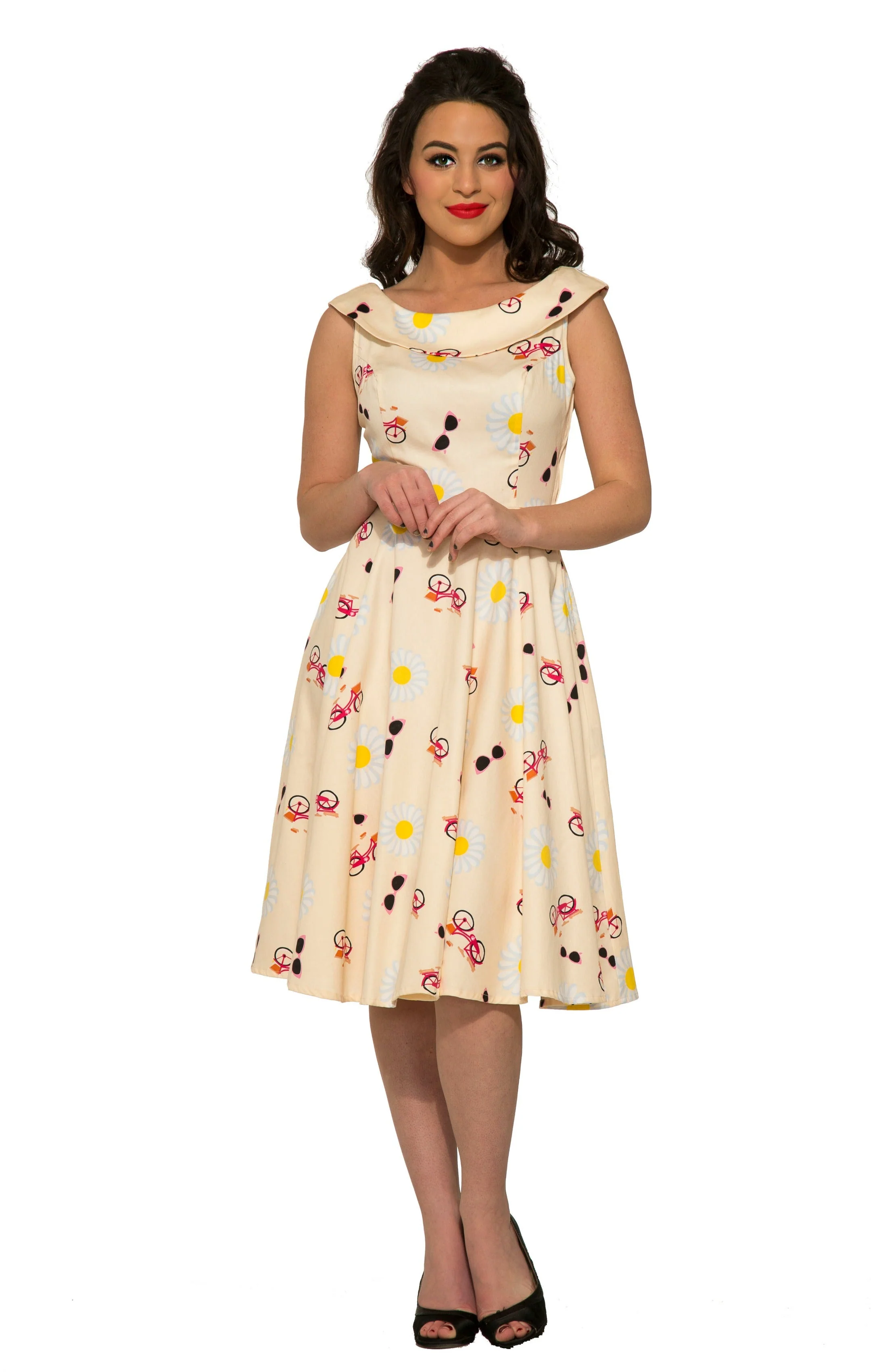 Sunnyside Lane Swing Dress - Olabens