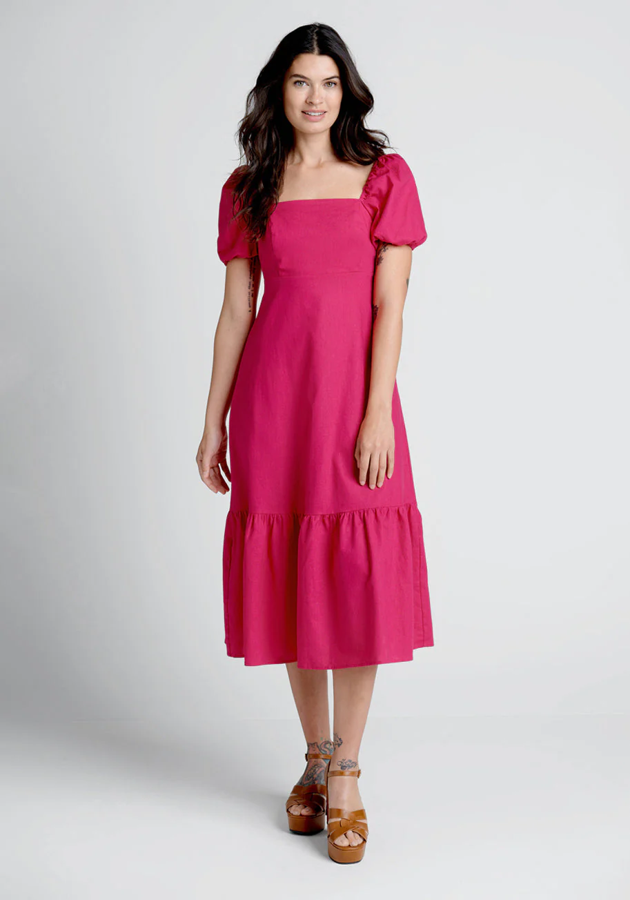 Days Dance Into Dusk Midi Dress - Olabens